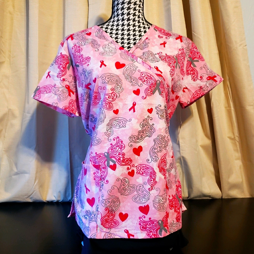 BHU: Nurses Scrub Top.